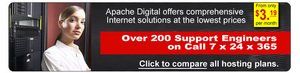 Apache Hosting Banner